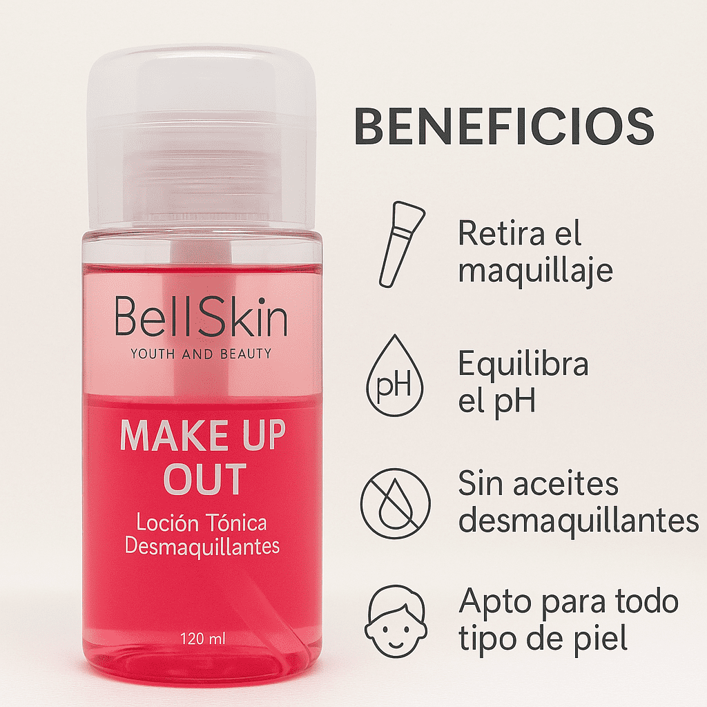 Makeup out tónico - Desmaquillante