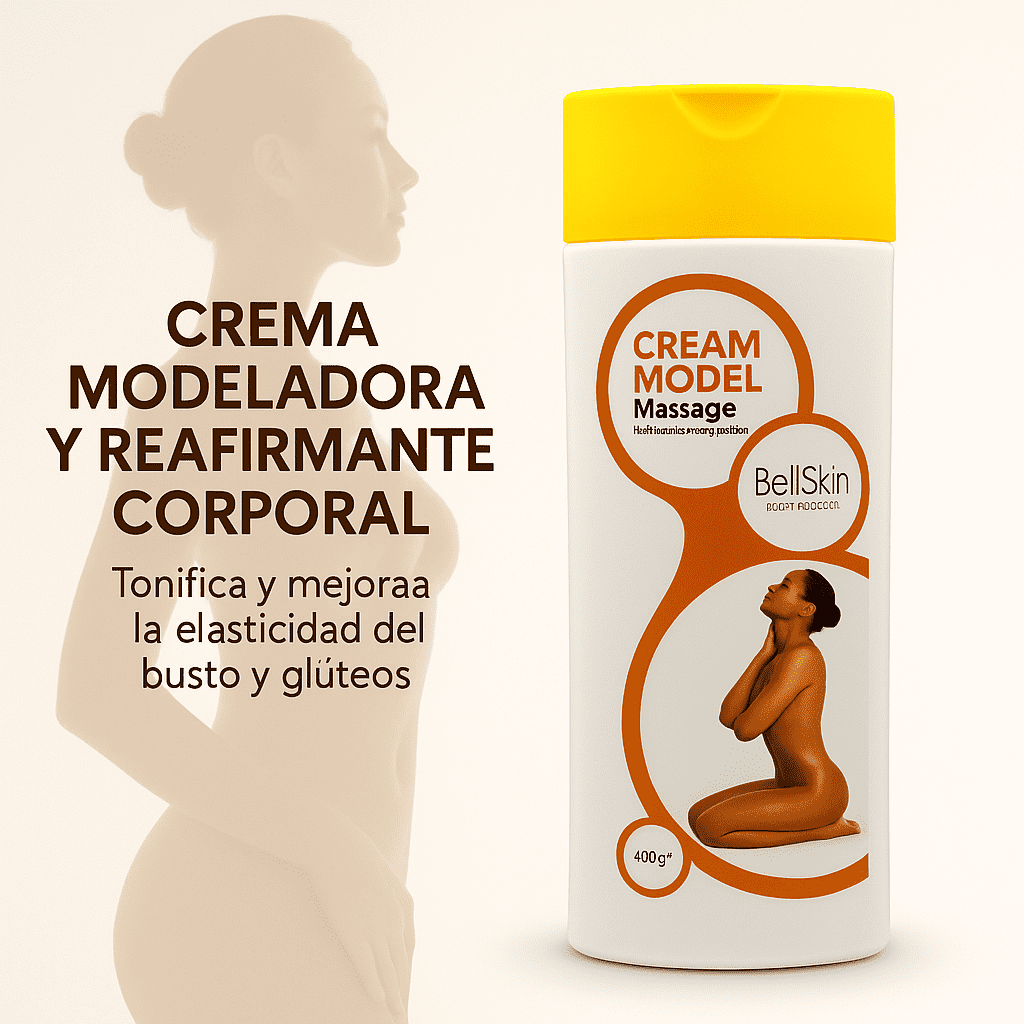CREAM MODEL MASSAGE Elastina, Silicio organico