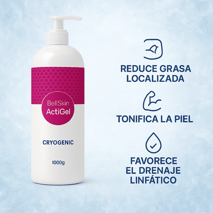 ACTI-GEL CRYOGÉNICO ULTRAREDUCTIVO    Cafeina, L Carnitina, Centella Asiatica