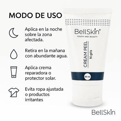 CREAM PEEL NIGRIS acido mandélico, retinol palmitato, Vitamina C