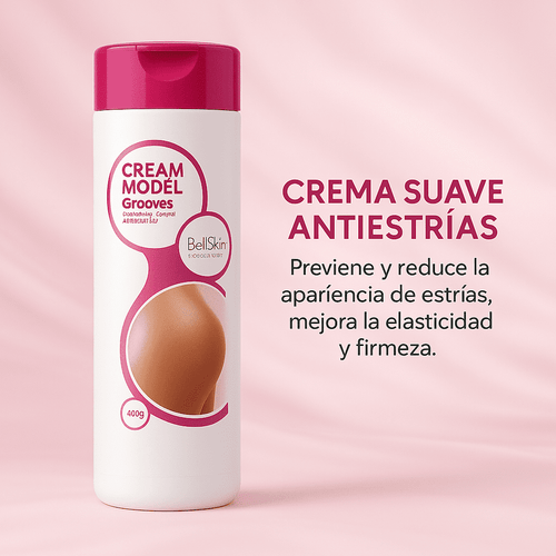 CREAM MODEL GROOVES Cafeina , Centella asiatica