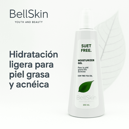 SUET FREE MOUSTERIZER GEL  Tea tree oil, Alantoina