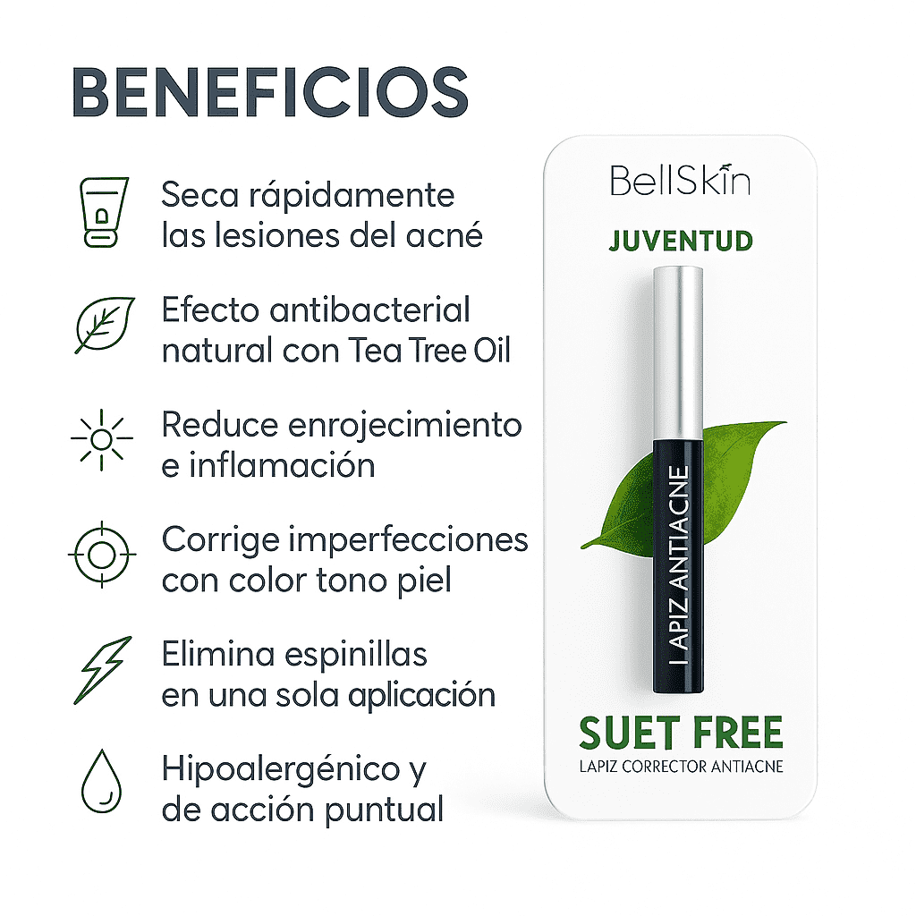 SUET FREE LAPIZ ANTIACNE  Ahas, Bha