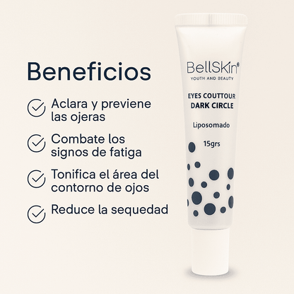 CONTORNO DE OJOS DARK CIRCLE (NOCHE) Centella asiatica, Vitamina K, Vitamina E